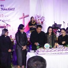 Peringati 91 Tahun HUT GPM Gubernur Hendrik Ajak Warga GPM Bersyukur Atas Tuntunan Tuhan