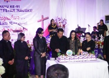 Peringati 91 Tahun HUT GPM Gubernur Hendrik Ajak Warga GPM Bersyukur Atas Tuntunan Tuhan
