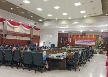 Abdullah Asis Sangkala Soroti Keterbatasan Fiskal Daerah Di Rapat paripurna pembahsaan Perubahan KUA-PPAS APBD 2026