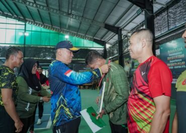 Tim Tennis Kasdam XV/Pattimura Raih Juara 1 Piala Panglima TNI Cup 2026