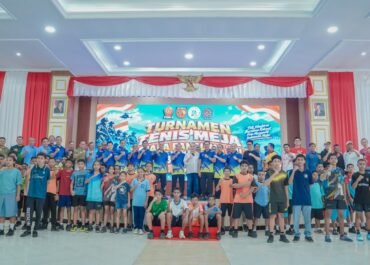 Kodam XV/Pattimura Gelar Turnamen Tenis Meja Piala Panglima TNI Sambut HUT TNI