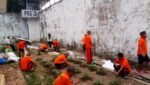 Warga Binaan Rutan Klas II A Ambon Tanam Anakan Cabai Dan Anakan Terong perjuangan Ketahanan Pangan