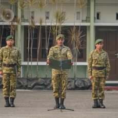 Korem 151/Binaiya Gelar Upacara Peringatan Hari Sumpah Pemuda ke-98