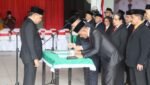 Walikota Ambon melantik 13 pejabat Tinggi Pratama Di lingkup Pemkot Ambon
